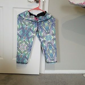 Capri sport pants